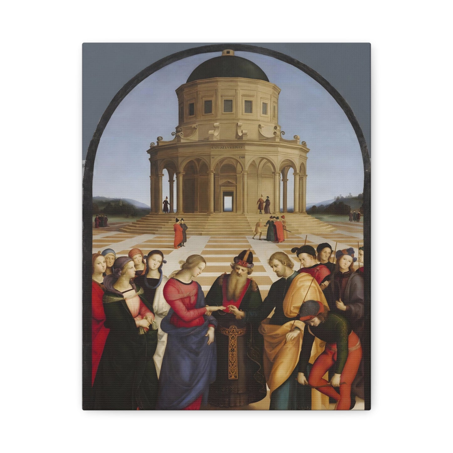 The Marriage of the Virgin By Raphael