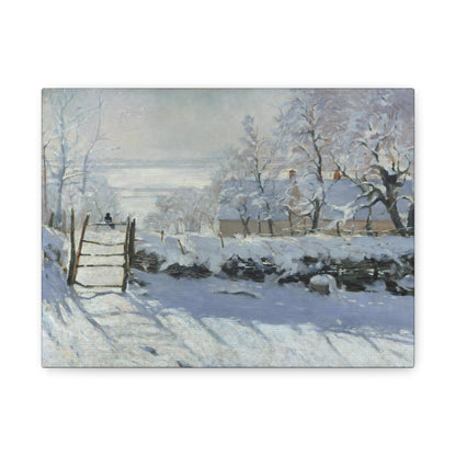 The Magpie By Claude Monet