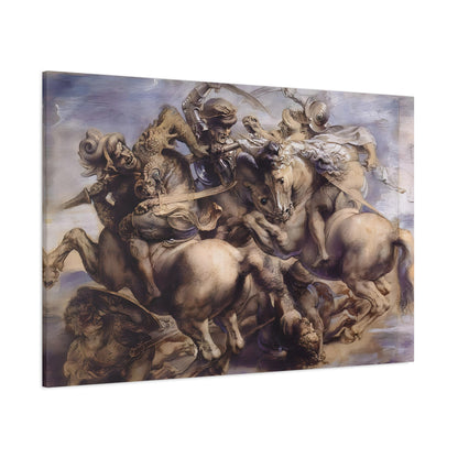 The Battle of Anghiari By Leonardo da Vinci