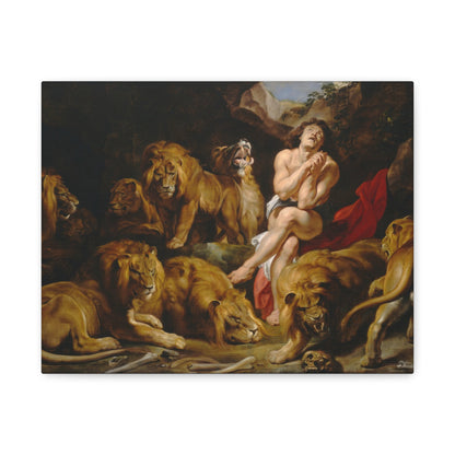 Daniel in the Lions' Den By Peter Paul Rubens