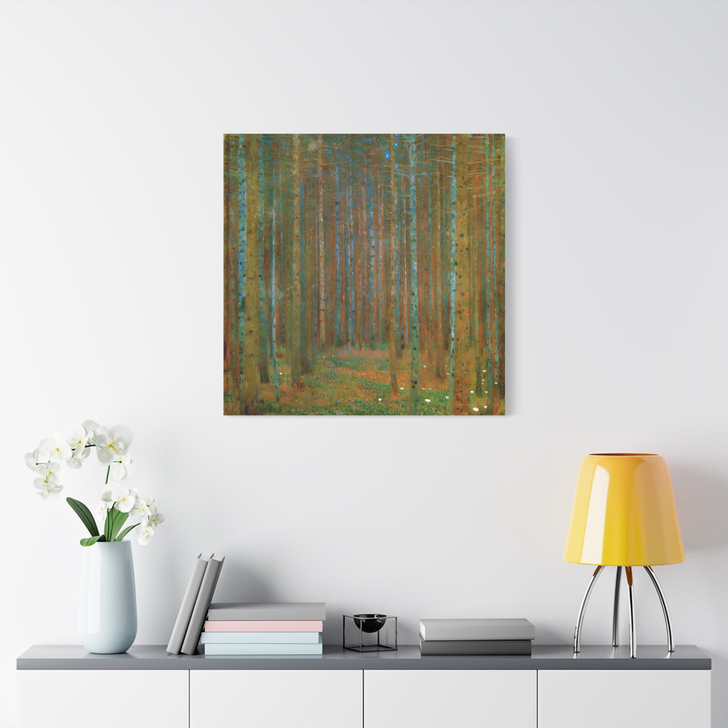 Fir Forest I By Gustav Klimt