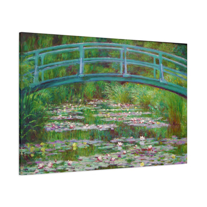 The Japanese Footbridge By Claude Monet