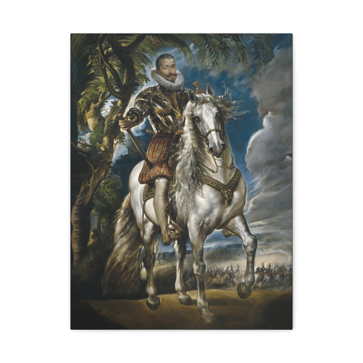 Equestrian Portrait of the Duke of Lerma By Peter Paul Rubens