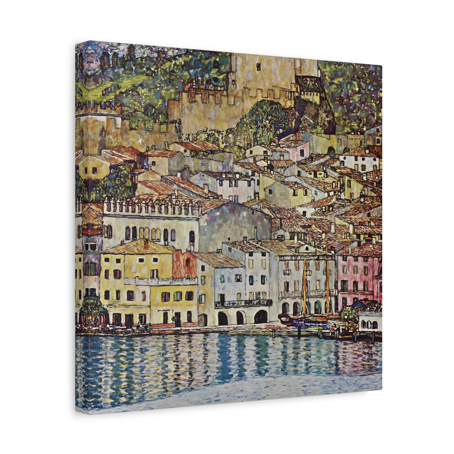 Malcesine on Lake Garda By Gustav Klimt