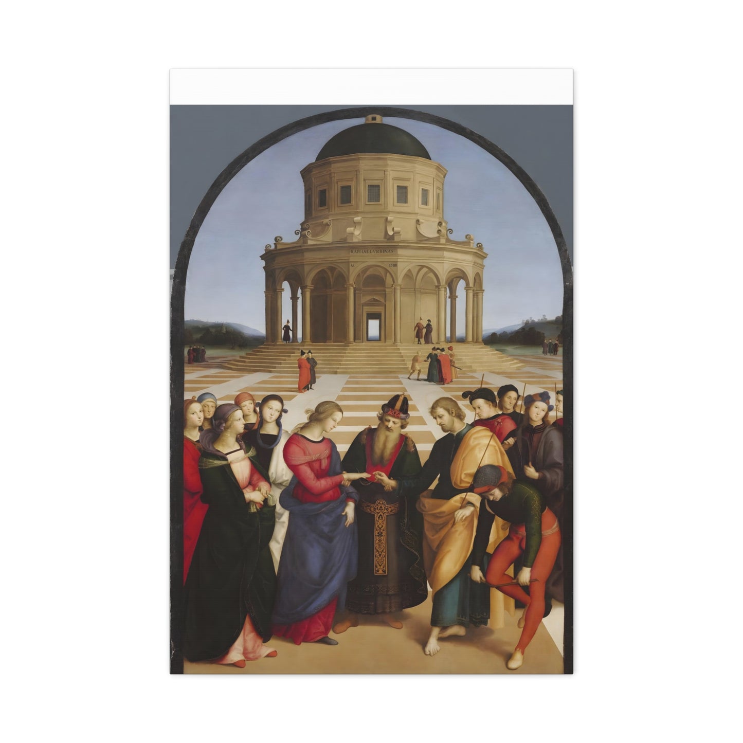 The Marriage of the Virgin By Raphael