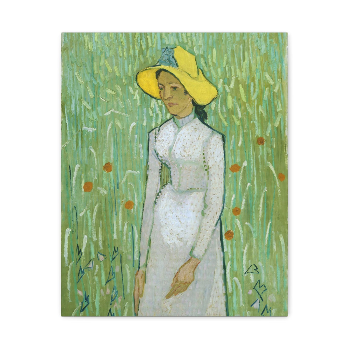 Girl in White By Vincent van Gogh