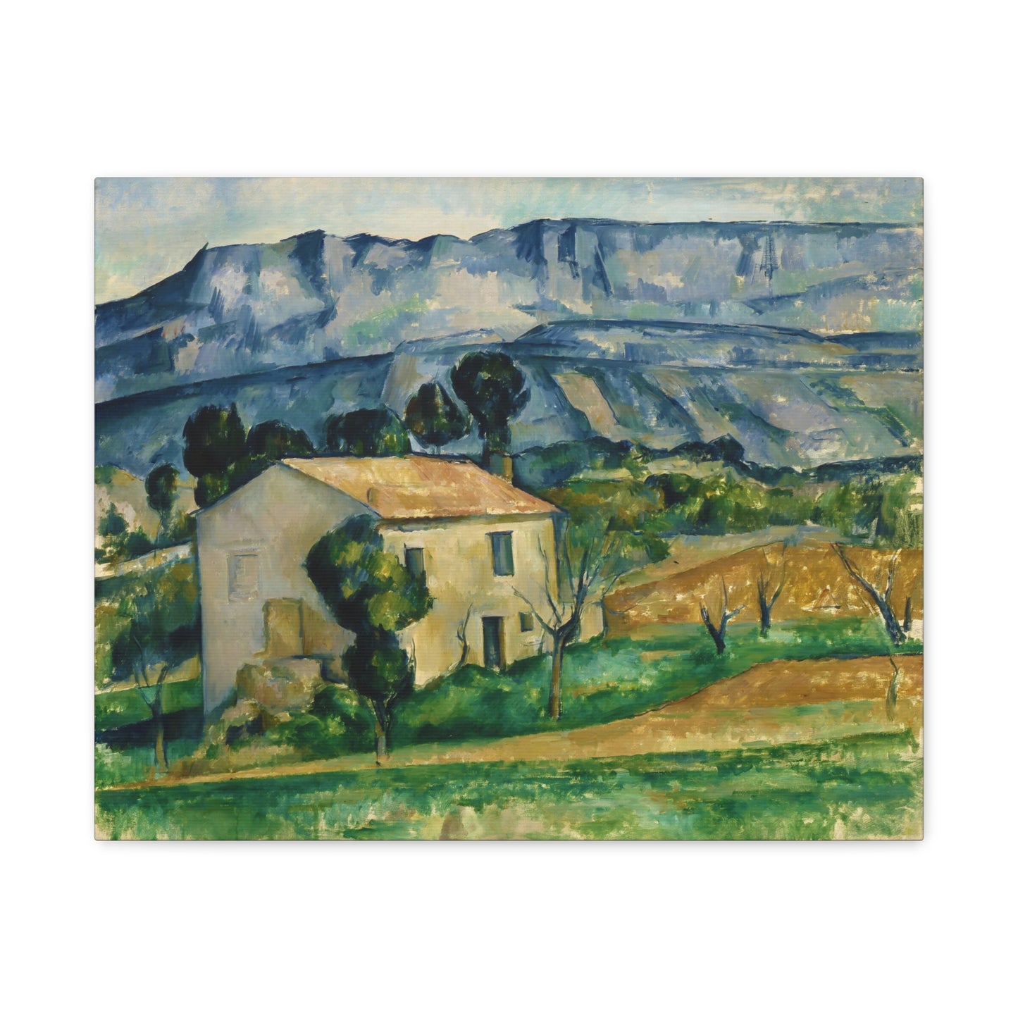 House in Provence By Paul Cézanne