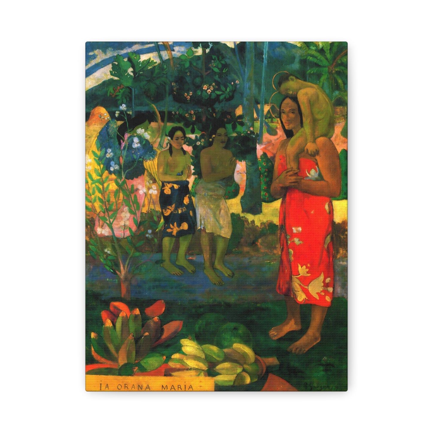 Ia Orana Maria By Eugène Henri Paul Gauguin