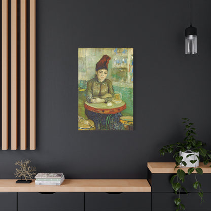 Segatori Sitting in the Café du Tambourin By Vincent van Gogh