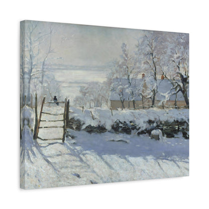 The Magpie By Claude Monet