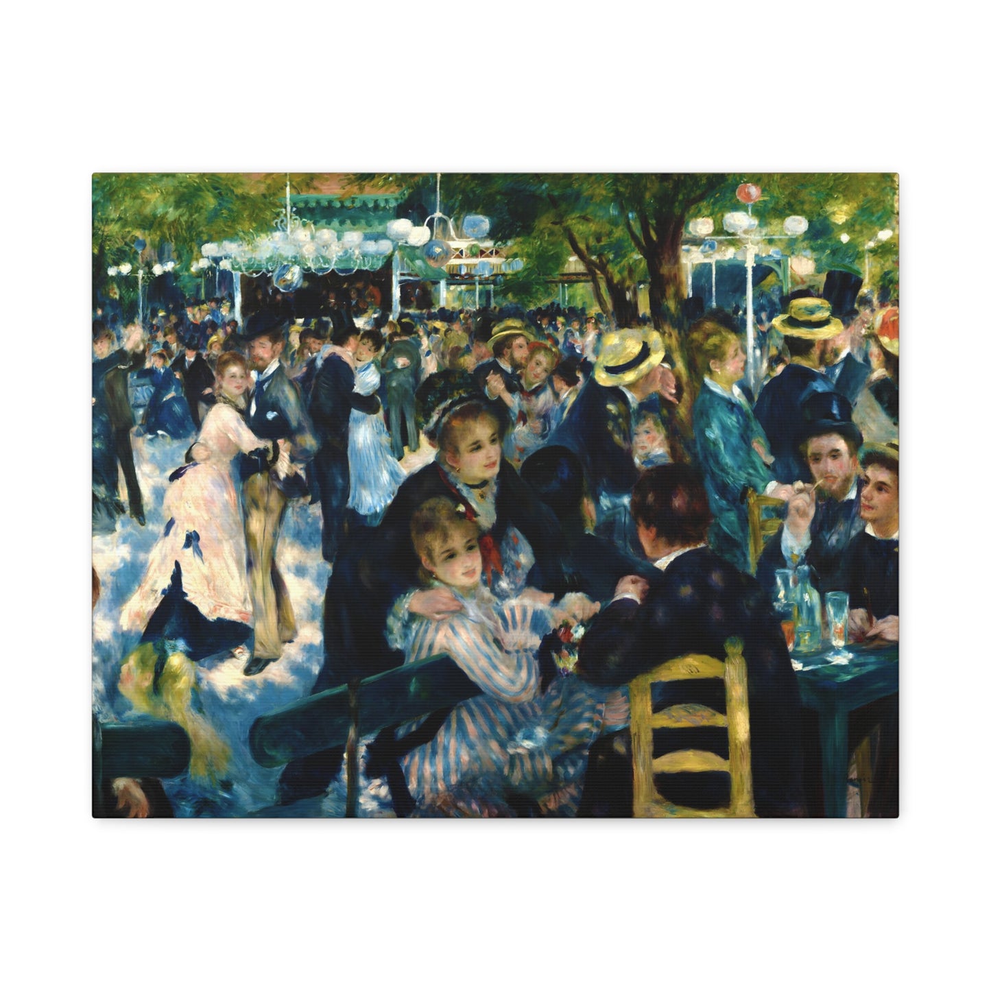 Bal du Moulin de la Galette By Pierre-Auguste Renoir