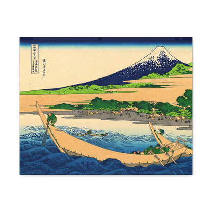 Shore of Tago Bay, Ejiri at Tokaido By Katsushika Hokusai