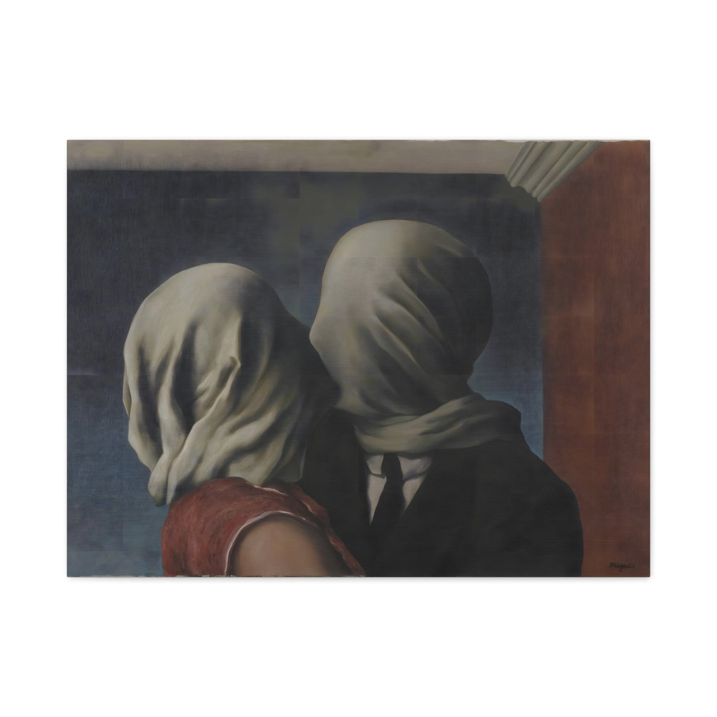 Les Amants Magritte By René Magritte