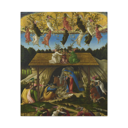 The Mystical Nativity By Sandro Botticelli