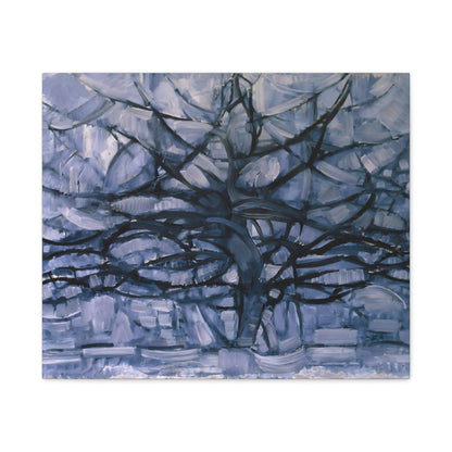 Gray Tree By Piet Mondrian