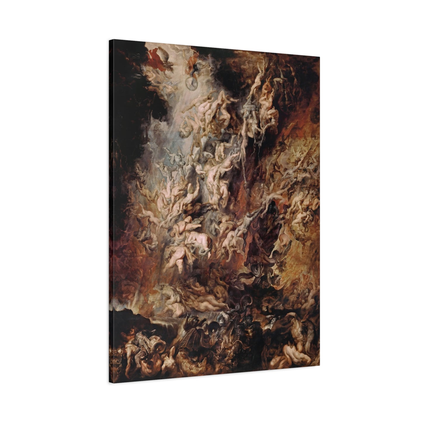 The Fall of the Damned By Peter Paul Rubens