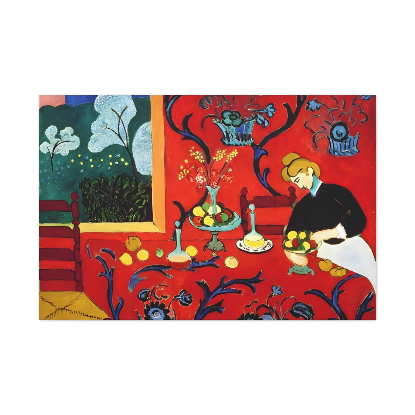 The Dessert: Harmony in Red By Henri Matisse