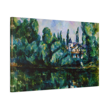 Banks of the Marne By Paul Cézanne