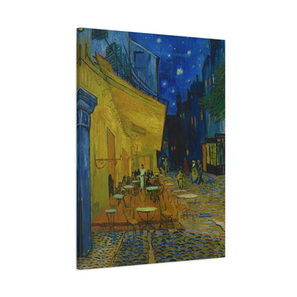 Café Terrace at Night By Vincent van Gogh