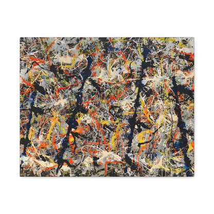 Blue Poles By Jackson Pollock