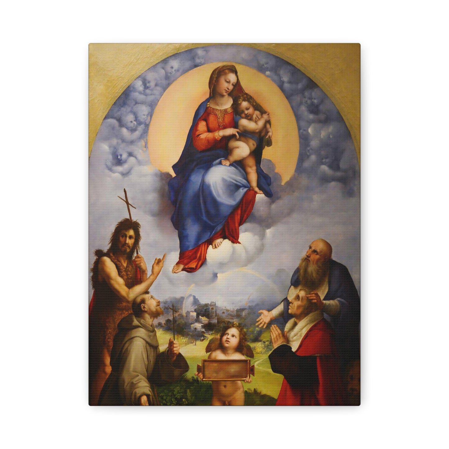 Madonna of Foligno By Raphael