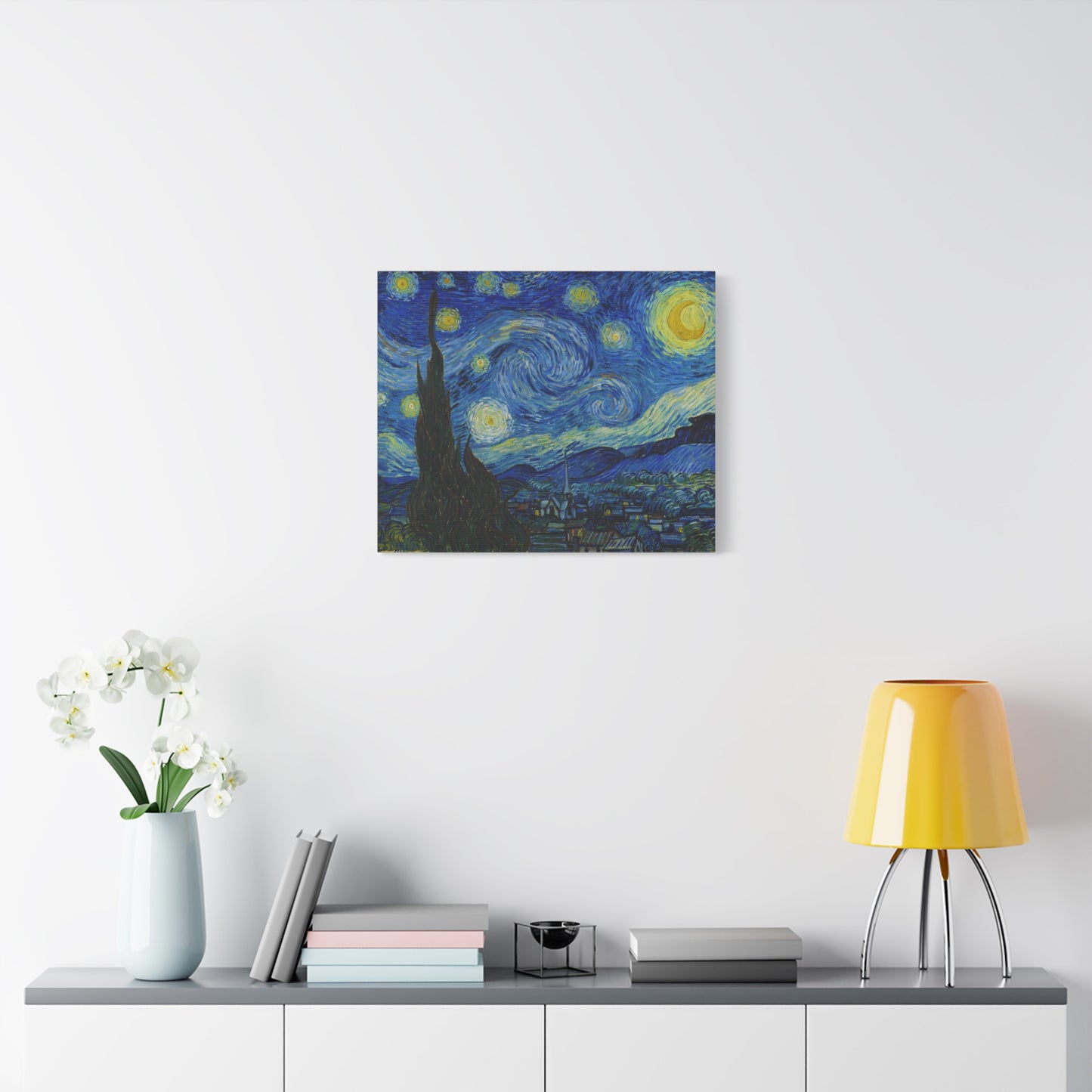 The Starry Night By Vincent van Gogh