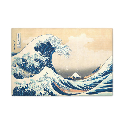 The Great Wave off Kanagawa By Katsushika Hokusai