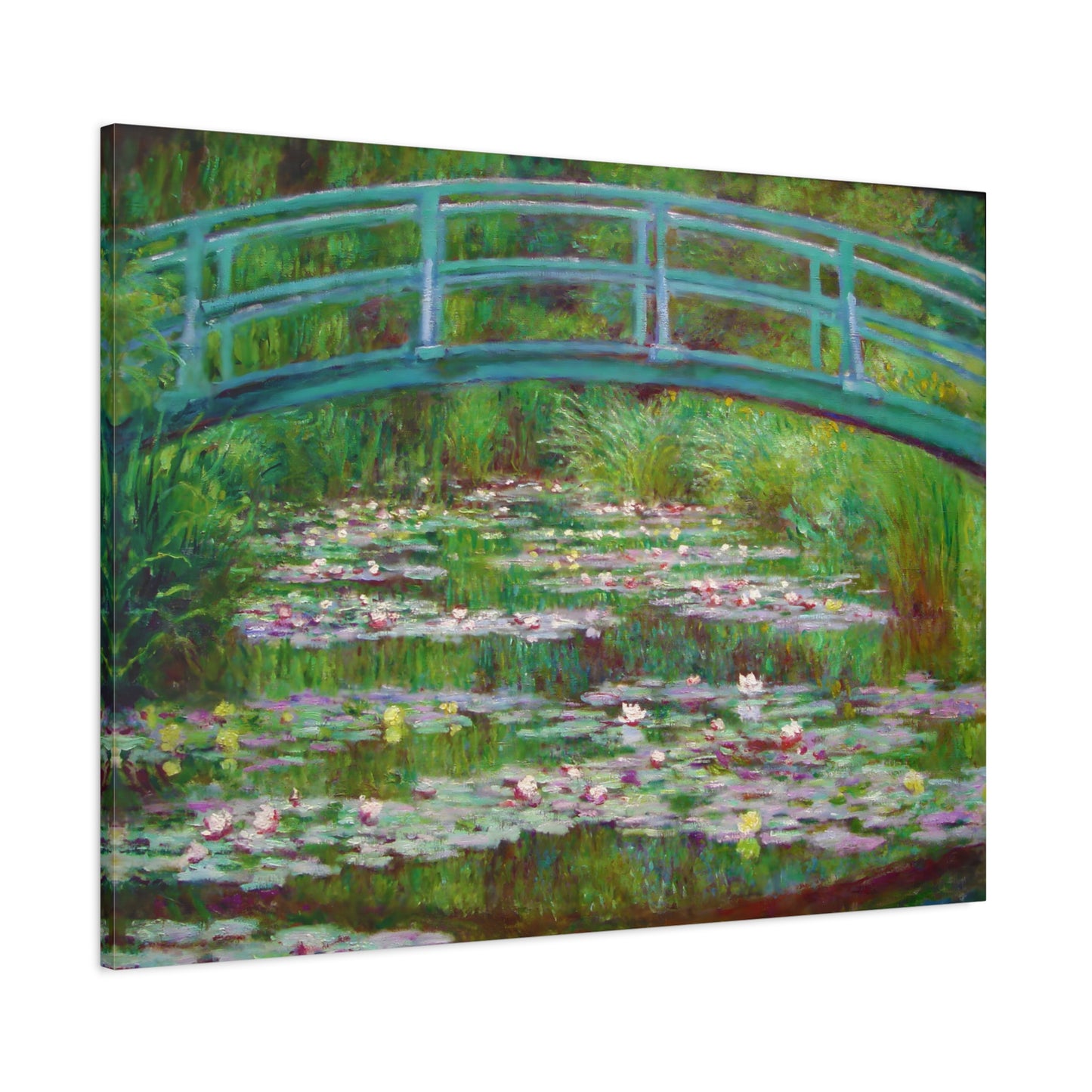 The Japanese Footbridge By Claude Monet