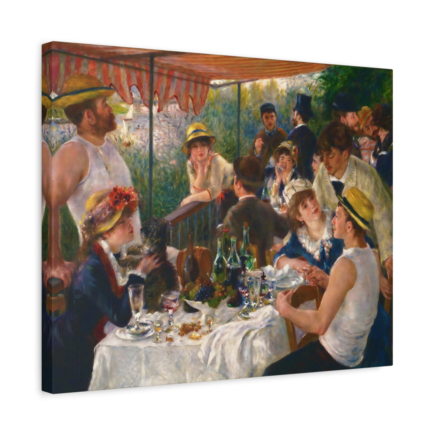 Luncheon of the Boating Party By Pierre-Auguste Renoir