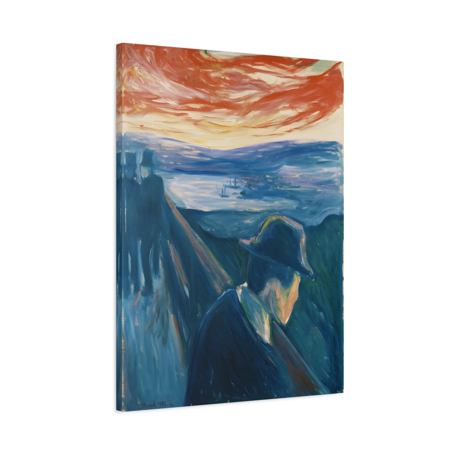 Sick Mood at Sunset. Despair By Edvard Munch