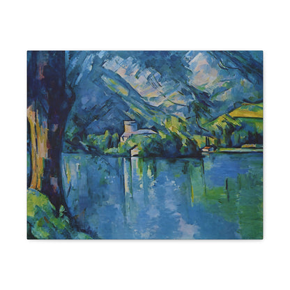 The Lac d'Annecy By Paul Cézanne