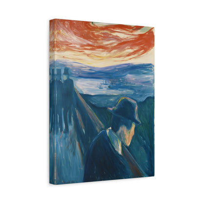 Sick Mood at Sunset. Despair By Edvard Munch