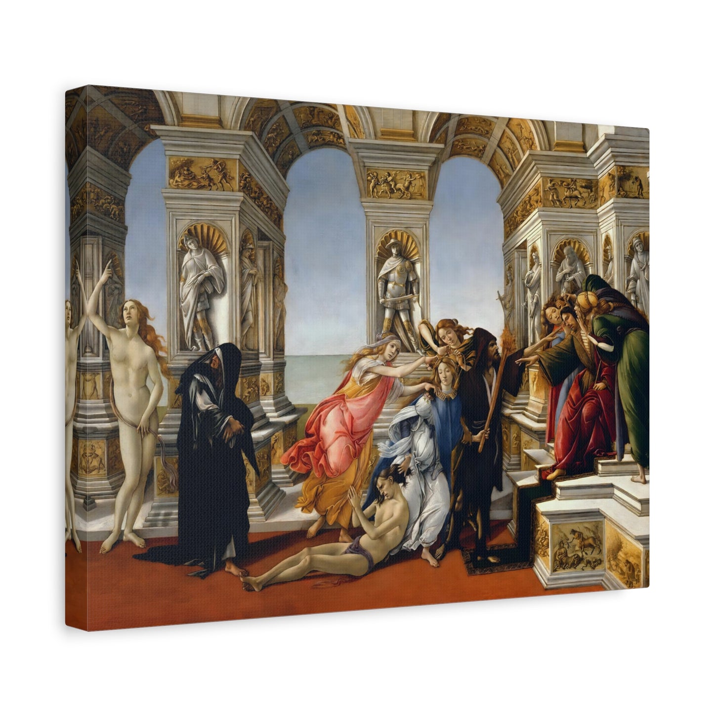 Calumny of Apelles By Sandro Botticelli