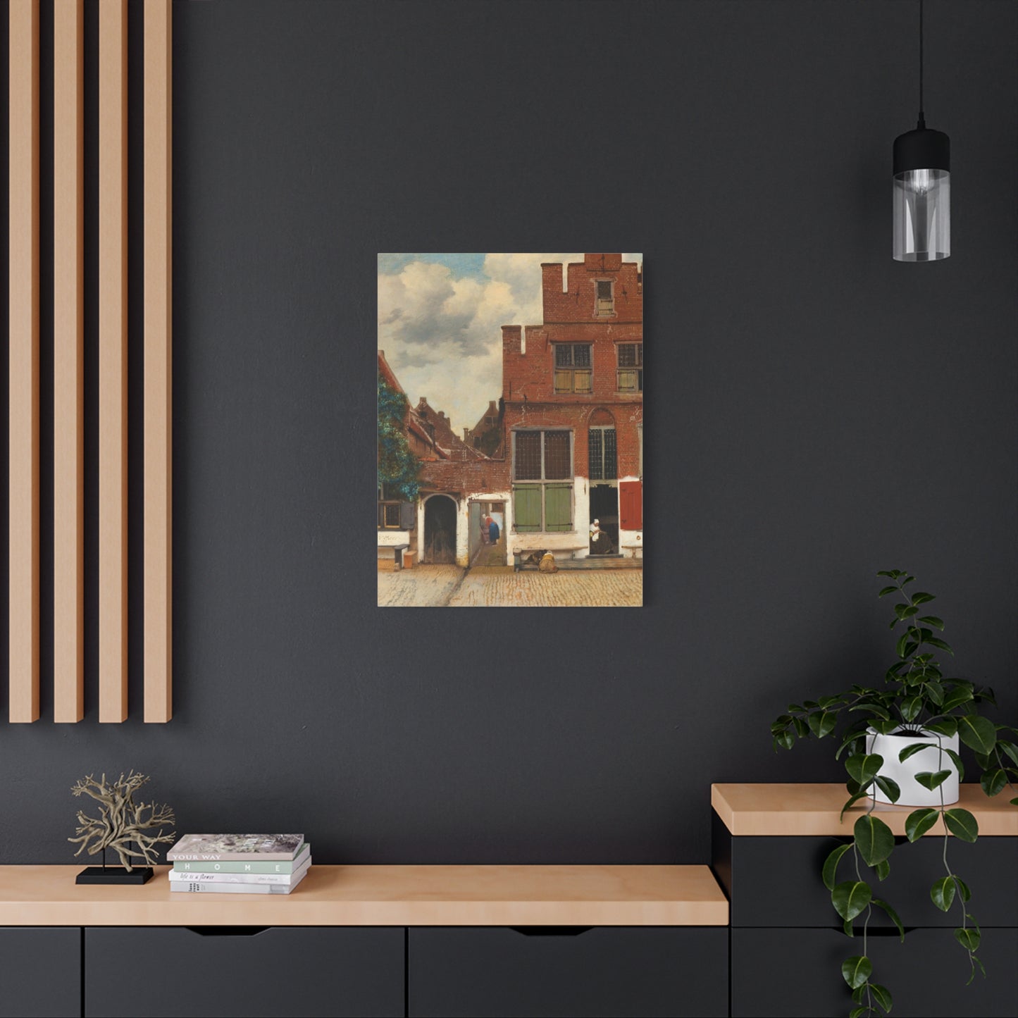 The Little Street By Johannes Vermeer