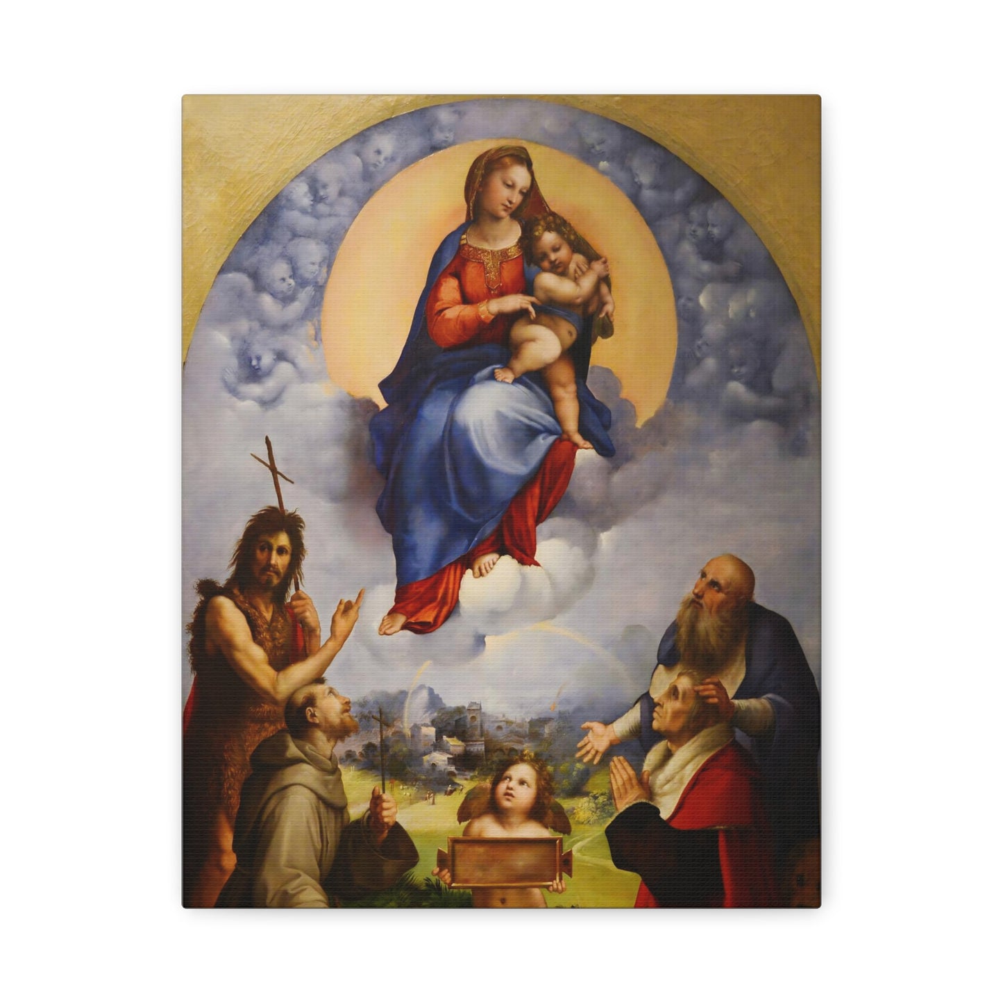 Madonna of Foligno By Raphael