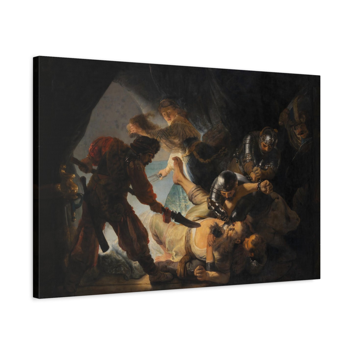 The Blinding of Samson By Rembrandt