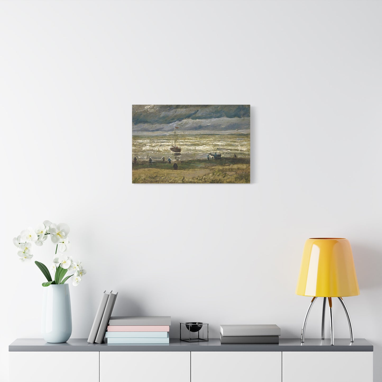 Beach at Scheveningen in Stormy Weather By Vincent van Gogh