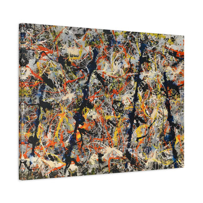 Blue Poles By Jackson Pollock