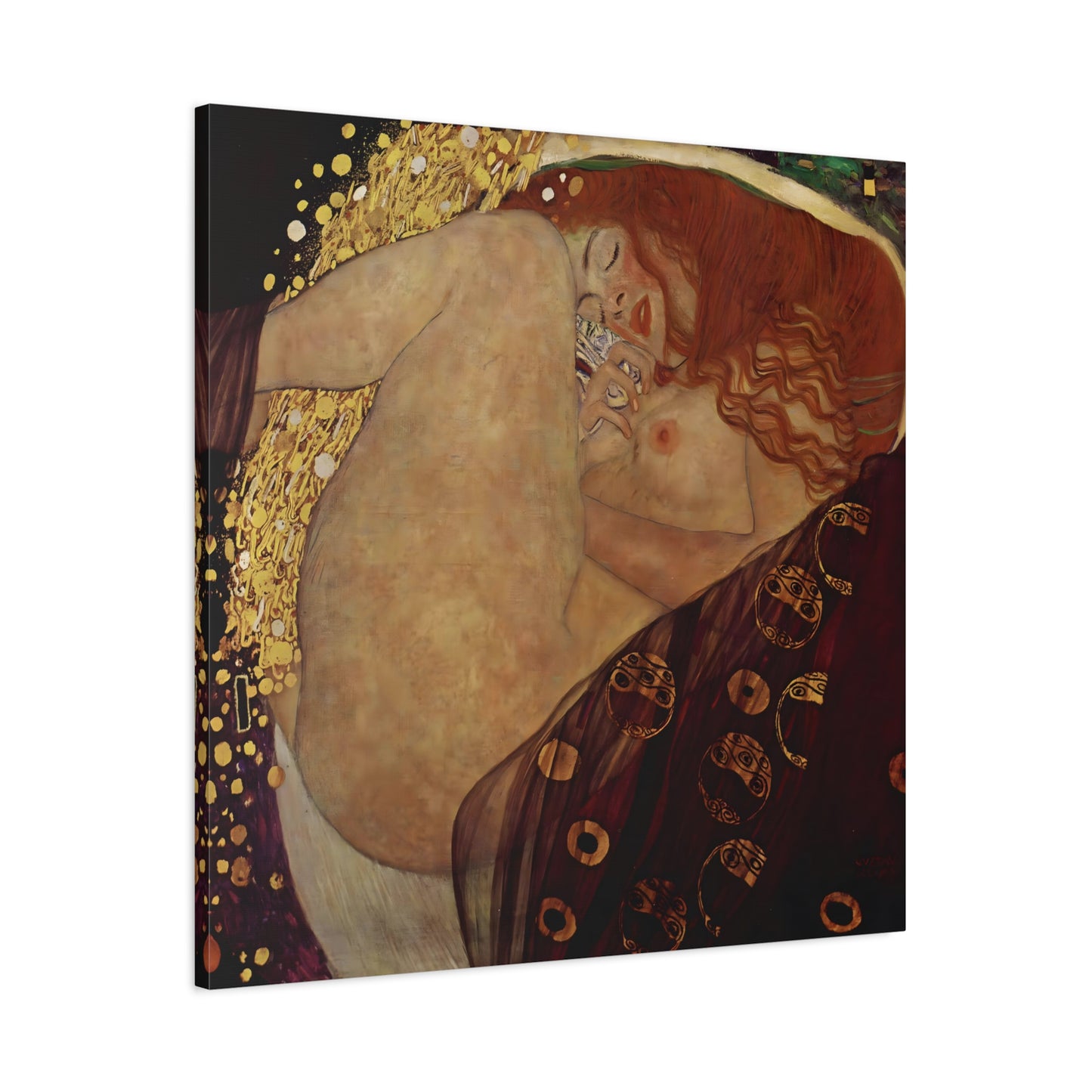 Danae By Gustav Klimt