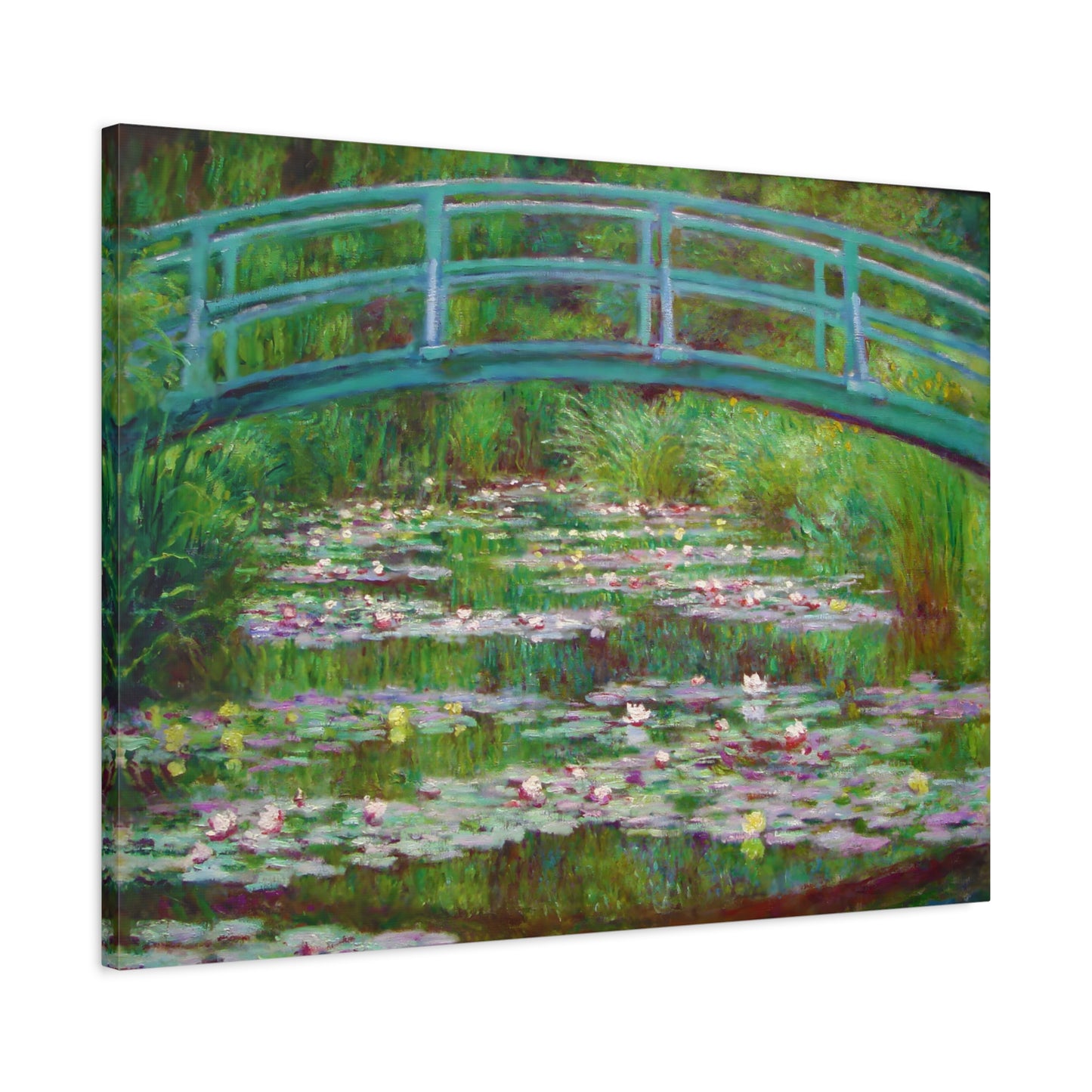 The Japanese Footbridge By Claude Monet