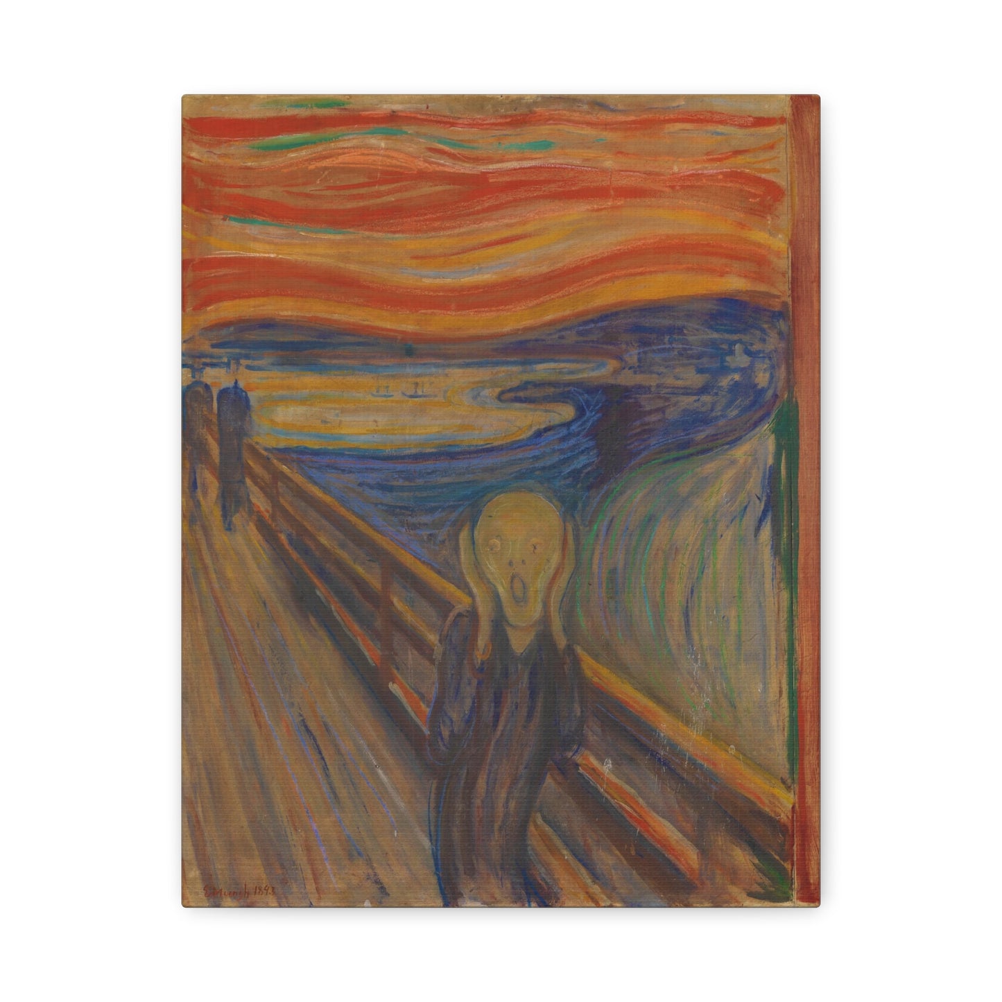 The Scream By Edvard Munch