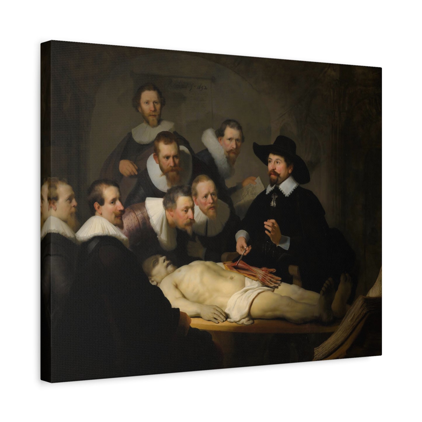 The Anatomy Lesson of Dr. Nicolaes Tulp By Rembrandt