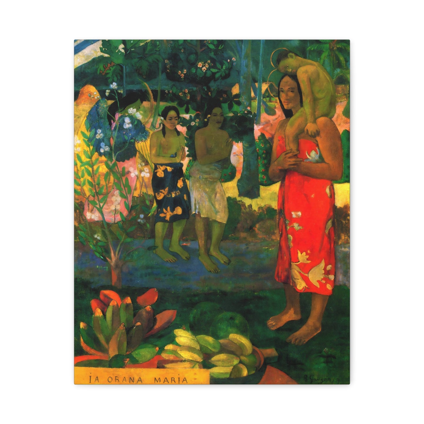 Ia Orana Maria By Eugène Henri Paul Gauguin