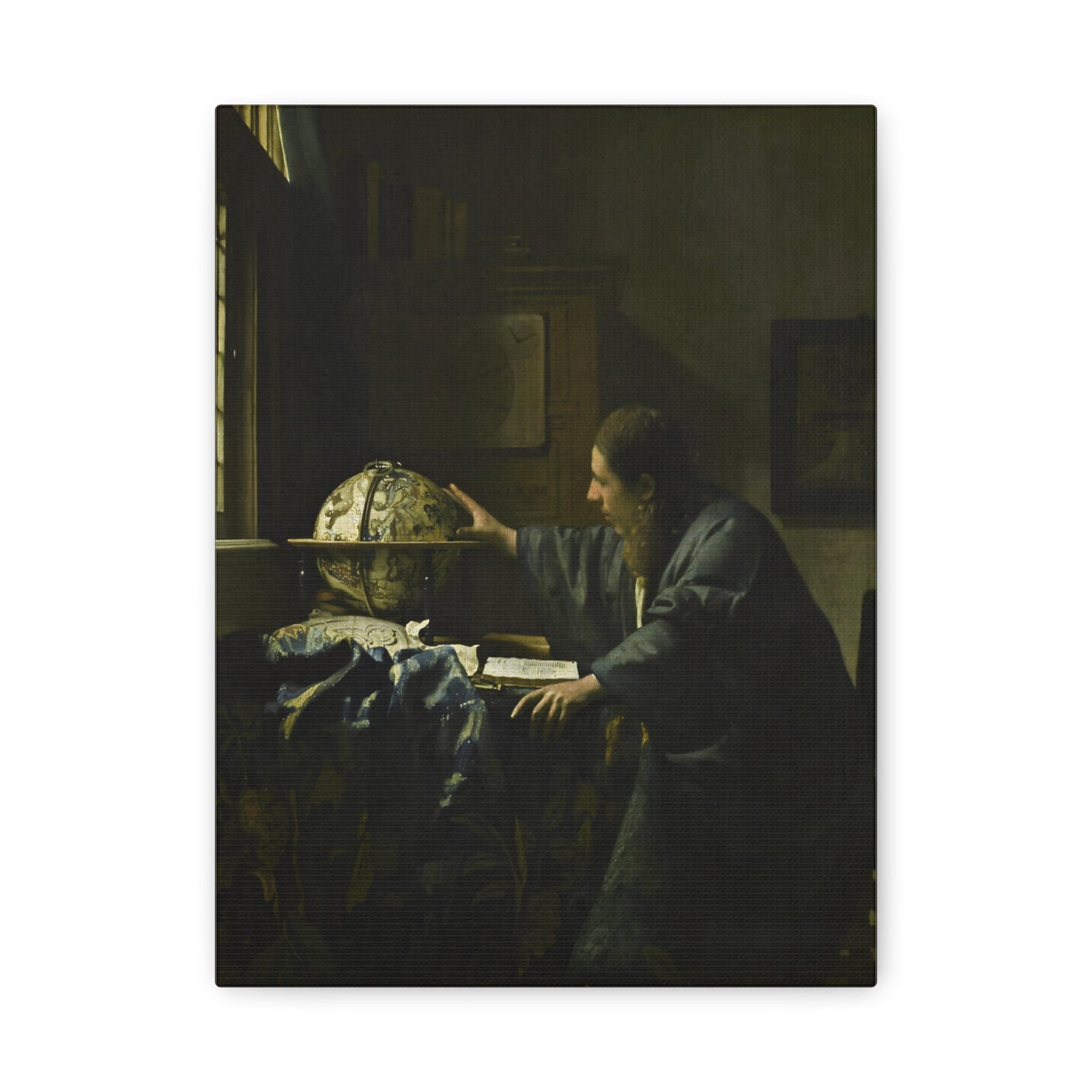 The Astronomer By Johannes Vermeer