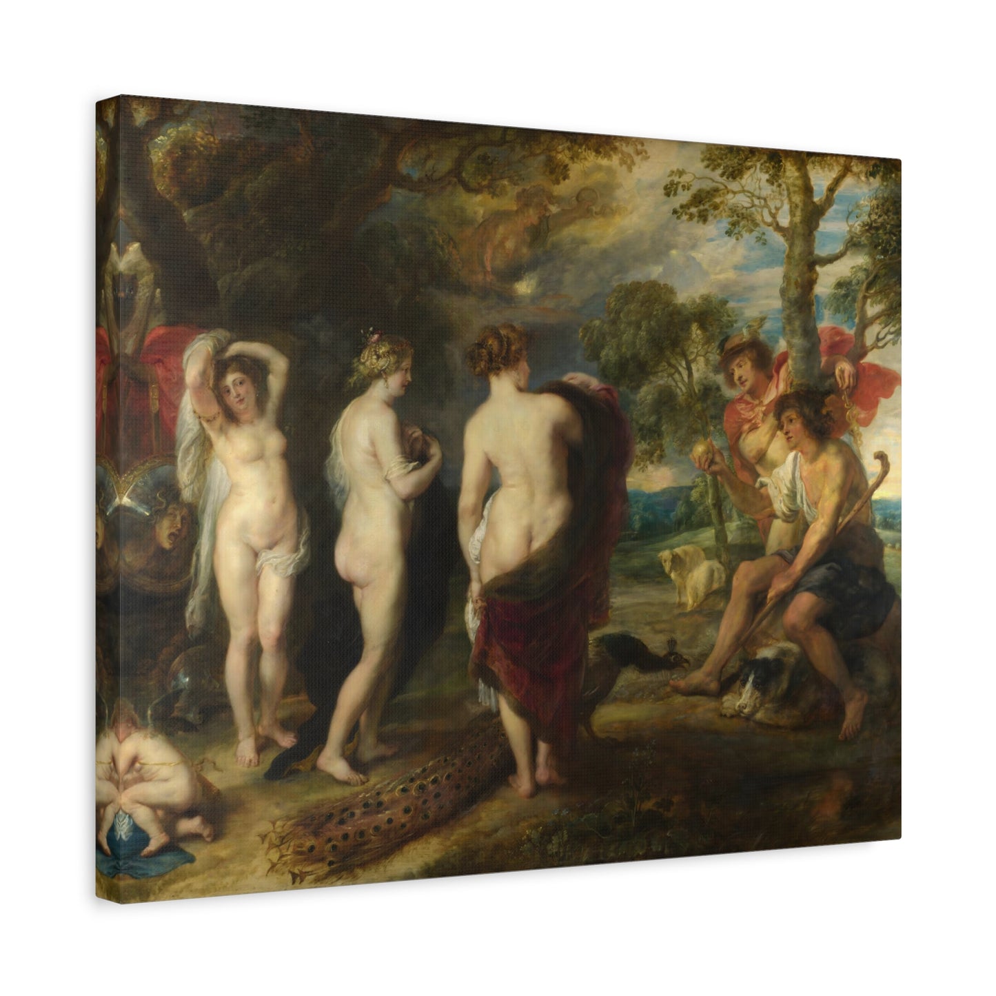 The Judgement of Paris By Peter Paul Rubens