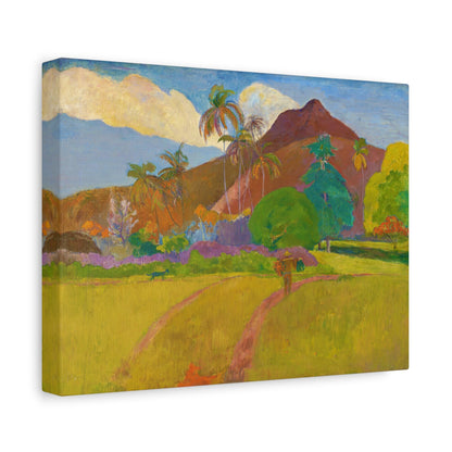 Tahitian Landscape By Eugène Henri Paul Gauguin