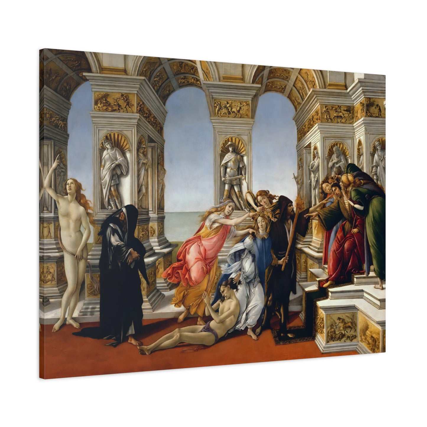 Calumny of Apelles By Sandro Botticelli