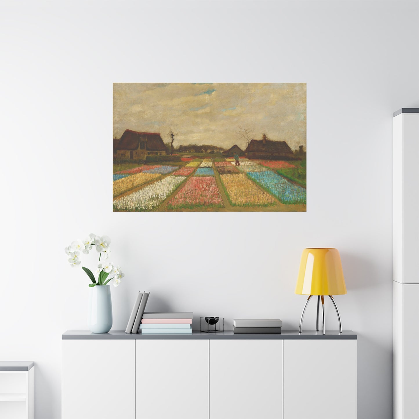 Bulb Fields By Vincent van Gogh