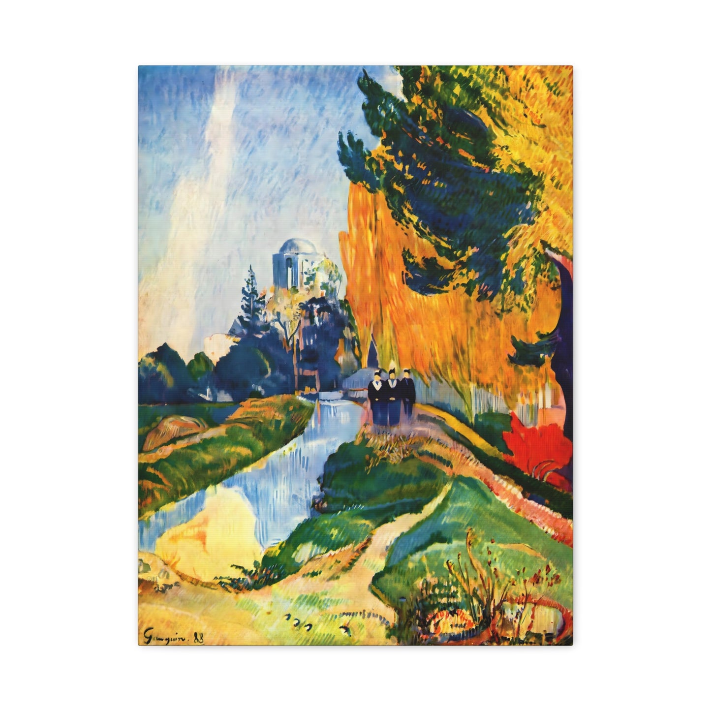 Les Alyscamps By Eugène Henri Paul Gauguin