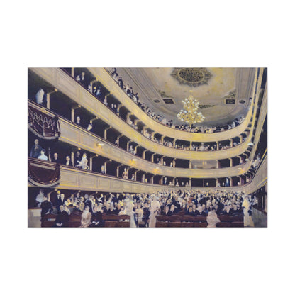 The Old Burgtheater By Gustav Klimt